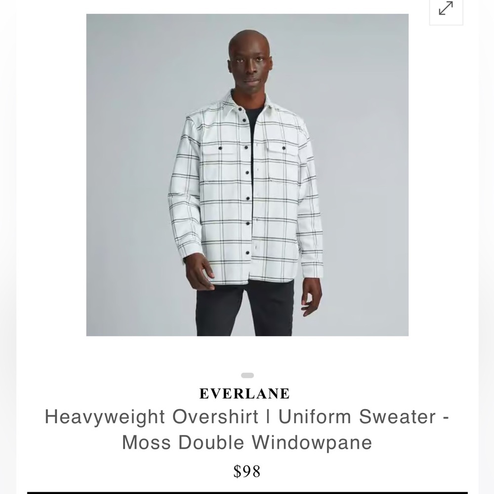Everlane flannel shirt